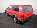 1996 Flame Red Jeep Cherokee SE  photo #7