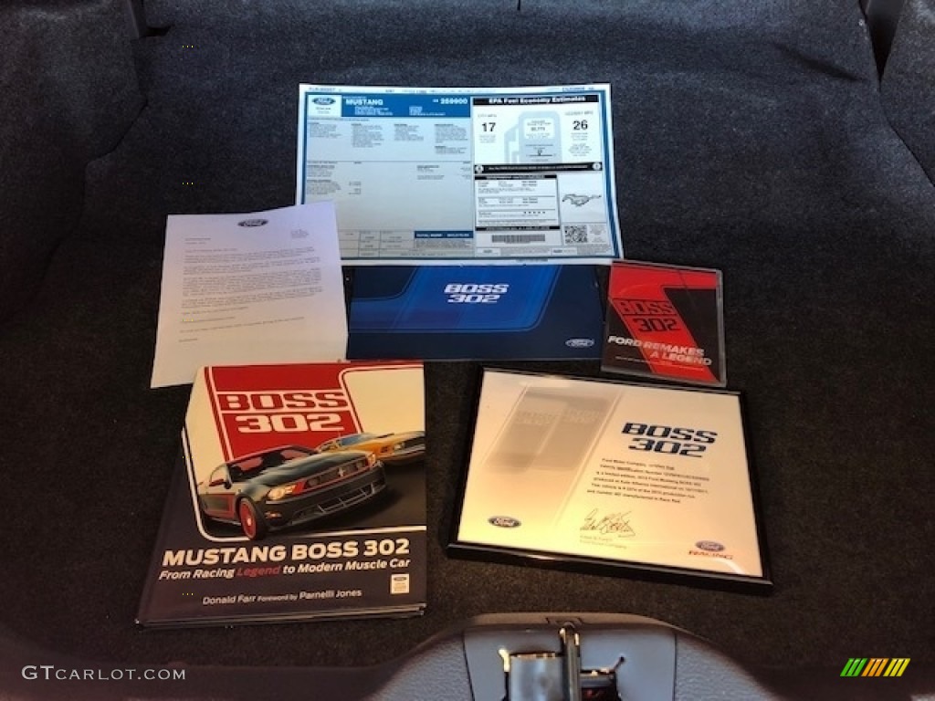 2012 Ford Mustang Boss 302 Books/Manuals Photo #145683697