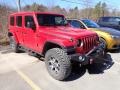 Firecracker Red - Wrangler Unlimited Rubicon 4x4 Photo No. 3