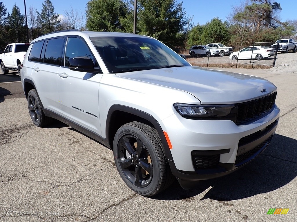Silver Zynith 2023 Jeep Grand Cherokee L Laredo 4x4 Exterior Photo #145684198