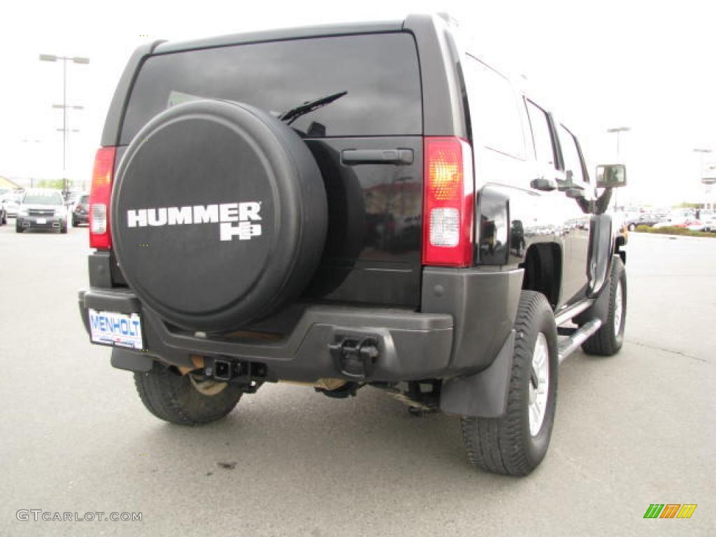 2006 H3  - Black / Ebony Black photo #5