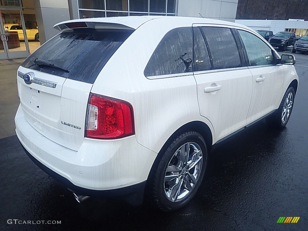 2011 Edge Limited - White Platinum Tri-Coat / Medium Light Stone photo #2