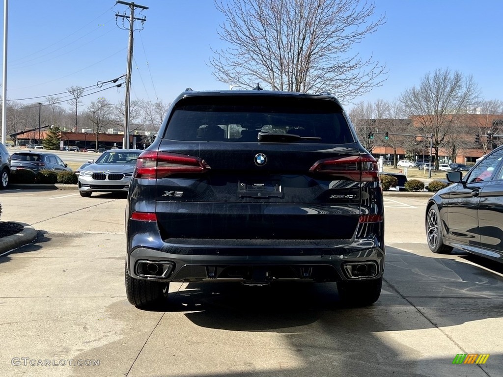 2023 X5 xDrive40i - Carbon Black Metallic / Coffee photo #3