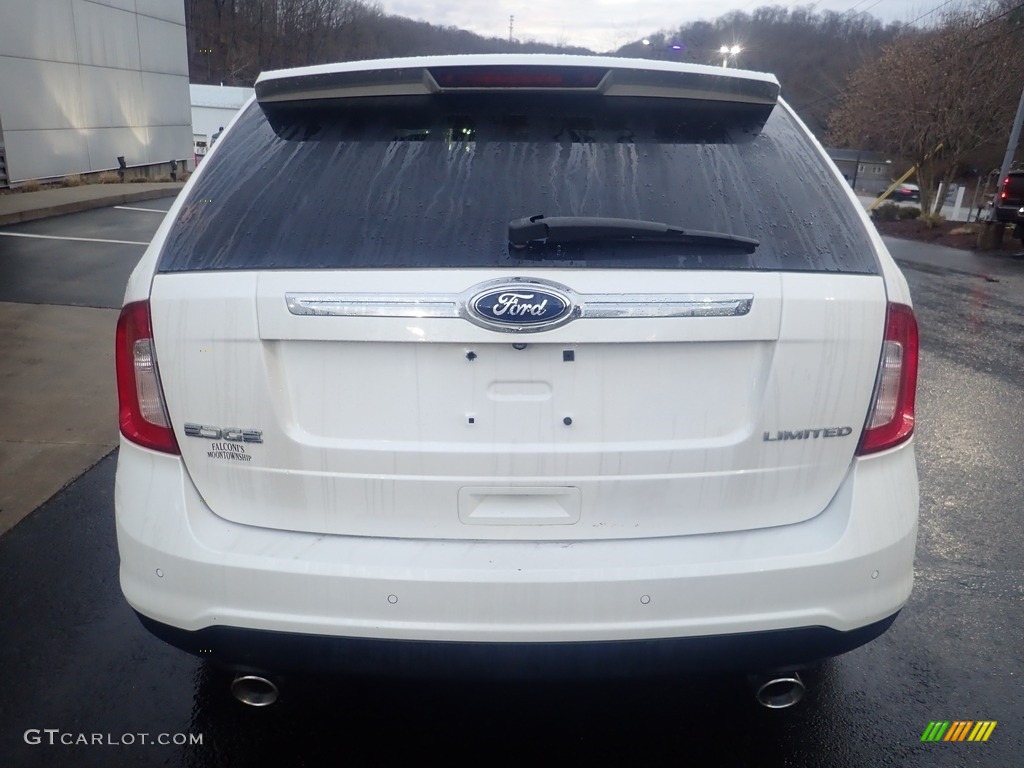 2011 Edge Limited - White Platinum Tri-Coat / Medium Light Stone photo #3