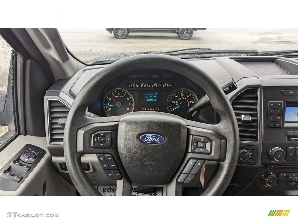 2018 F150 XLT SuperCrew 4x4 - Shadow Black / Earth Gray photo #11