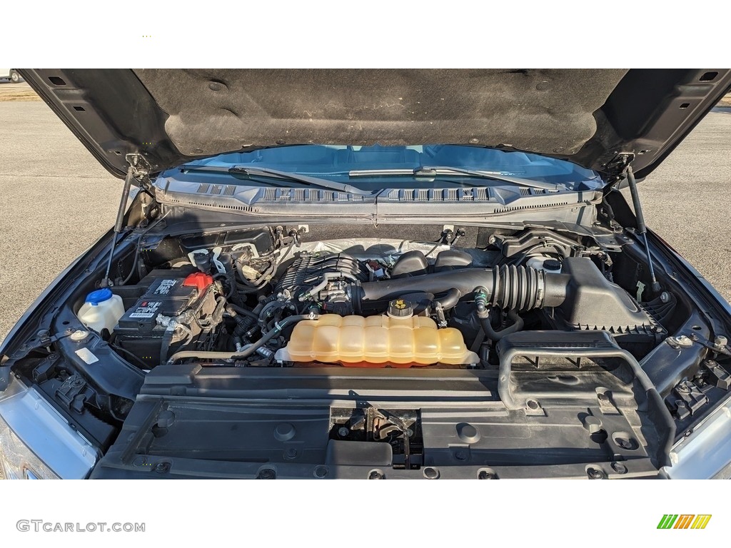 2018 F150 XLT SuperCrew 4x4 - Shadow Black / Earth Gray photo #21