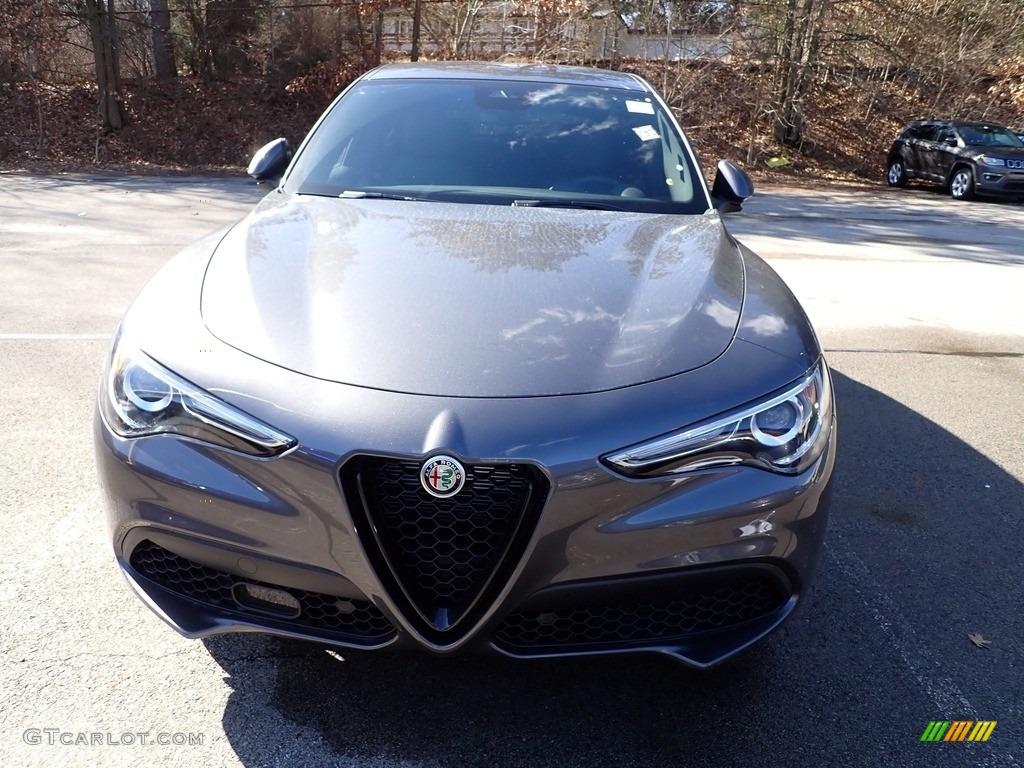 2023 Stelvio Sprint AWD - Vesuvio Gray Metallic / Black photo #8