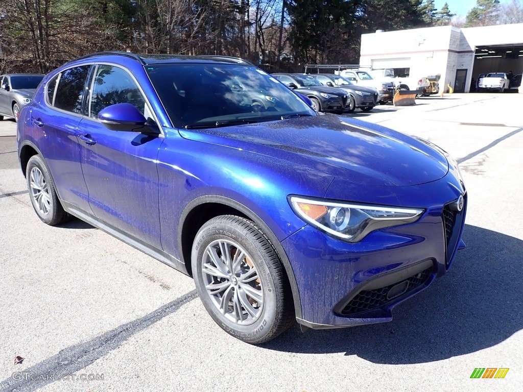 Anodized Blue Metallic 2023 Alfa Romeo Stelvio Sprint AWD Exterior Photo #145686419