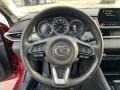 2021 Mazda Mazda6 Black Interior Steering Wheel Photo