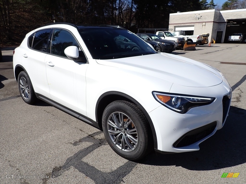 2023 Stelvio Sprint AWD - Alfa White / Black photo #8