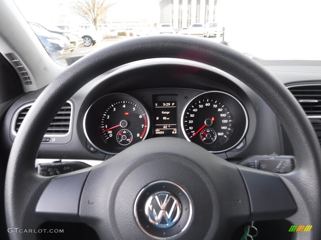 2012 Golf 4 Door - Tornado Red / Titan Black photo #16