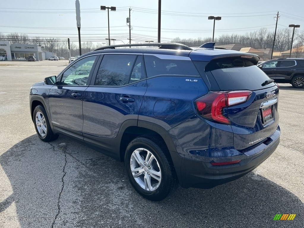 Marine Metallic 2023 GMC Terrain SLE AWD Exterior Photo #145686965
