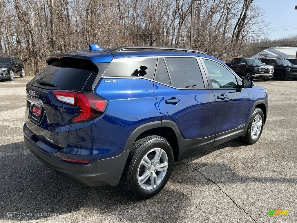 Marine Metallic 2023 GMC Terrain SLE AWD Exterior Photo #145686986