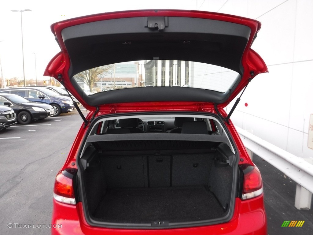 2012 Golf 4 Door - Tornado Red / Titan Black photo #22