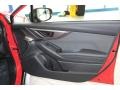 Door Panel of 2022 WRX 