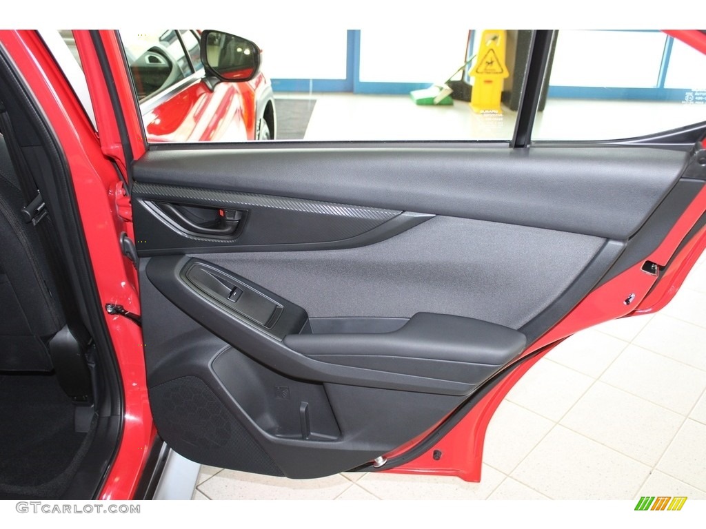 2022 Subaru WRX Standard WRX Model Carbon Black Door Panel Photo #145687613