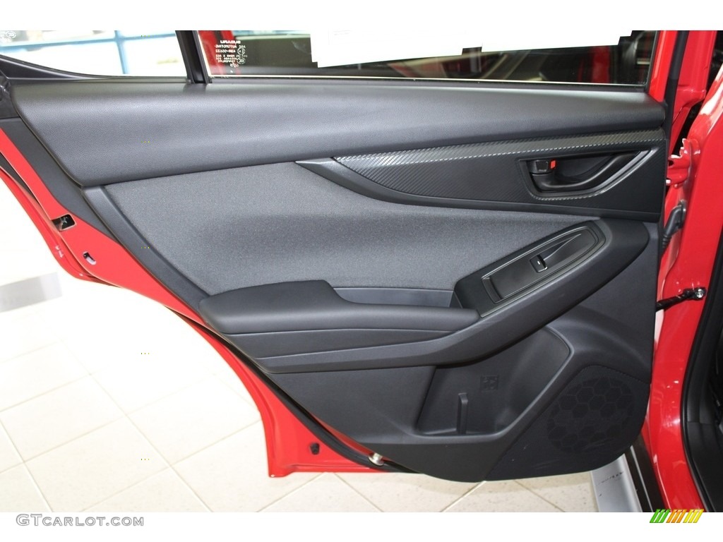 2022 Subaru WRX Standard WRX Model Carbon Black Door Panel Photo #145687664