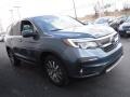 2020 Steel Sapphire Metallic Honda Pilot EX-L AWD  photo #6