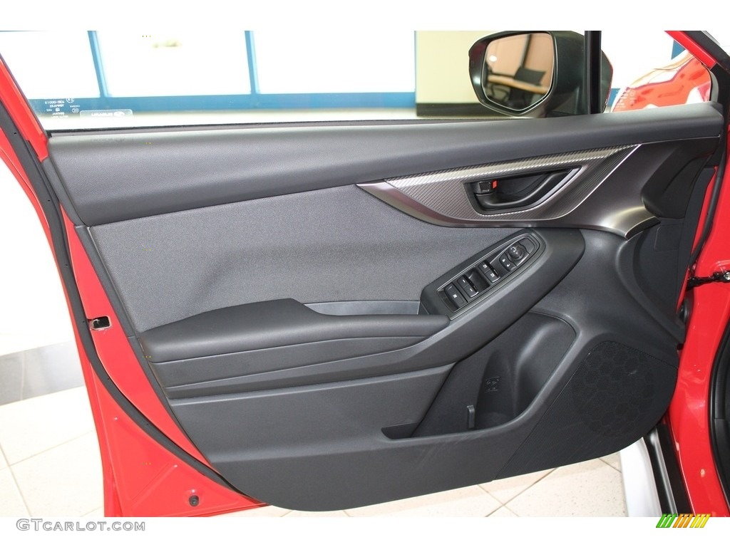 2022 Subaru WRX Standard WRX Model Carbon Black Door Panel Photo #145687712