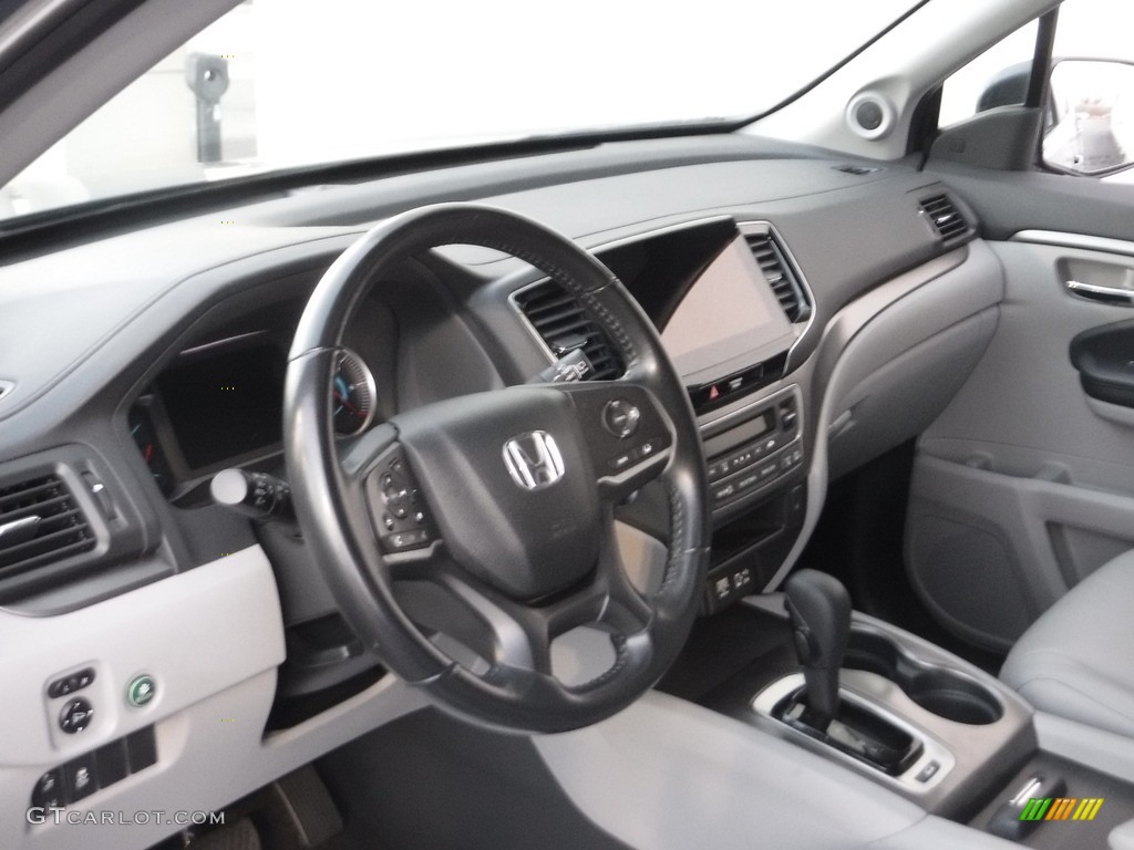2020 Pilot EX-L AWD - Steel Sapphire Metallic / Gray photo #12