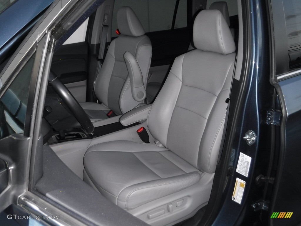 2020 Pilot EX-L AWD - Steel Sapphire Metallic / Gray photo #16