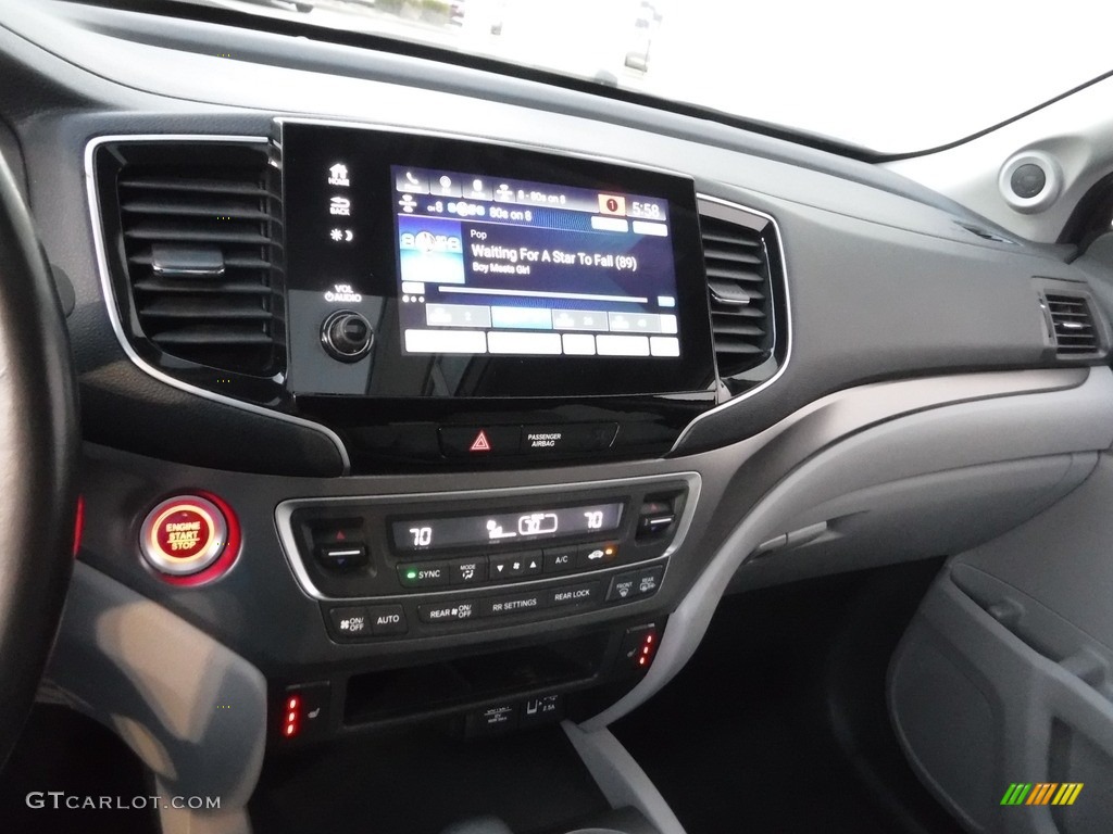 2020 Pilot EX-L AWD - Steel Sapphire Metallic / Gray photo #19