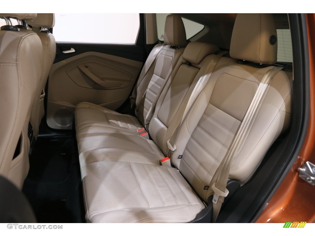 2017 Ford Escape Titanium Rear Seat Photo #145688408