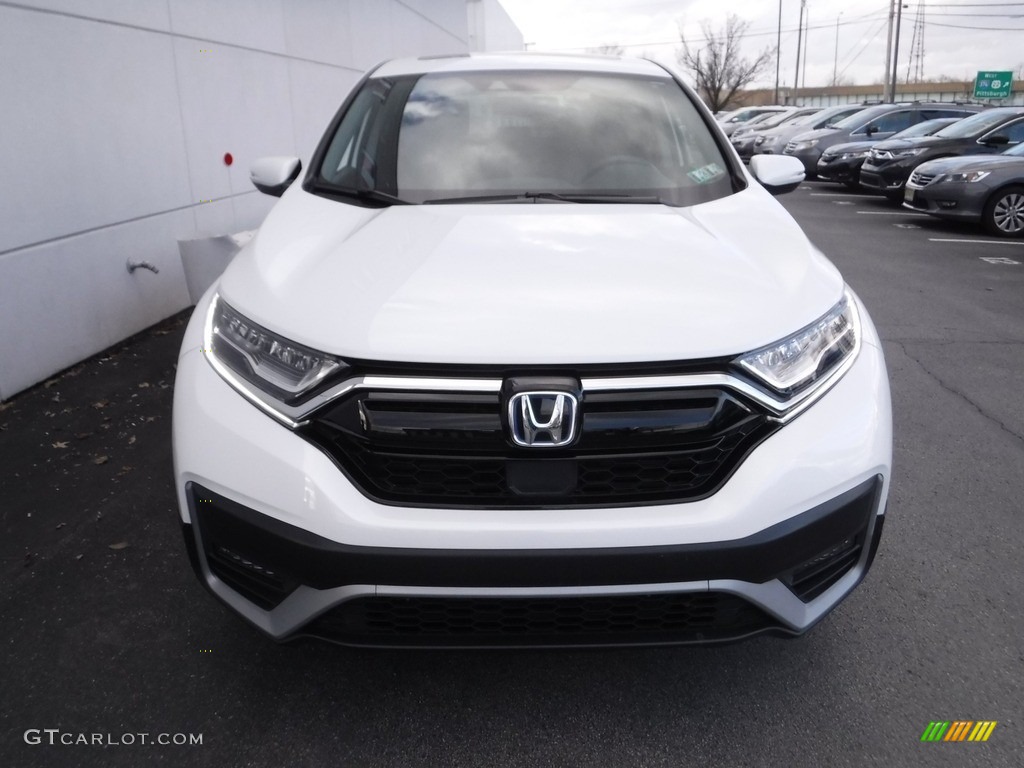 2020 CR-V EX-L AWD Hybrid - Platinum White Pearl / Black photo #5