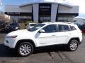Bright White 2017 Jeep Cherokee Limited 4x4