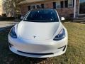 Pearl White Multi-Coat 2023 Tesla Model 3 RWD Exterior