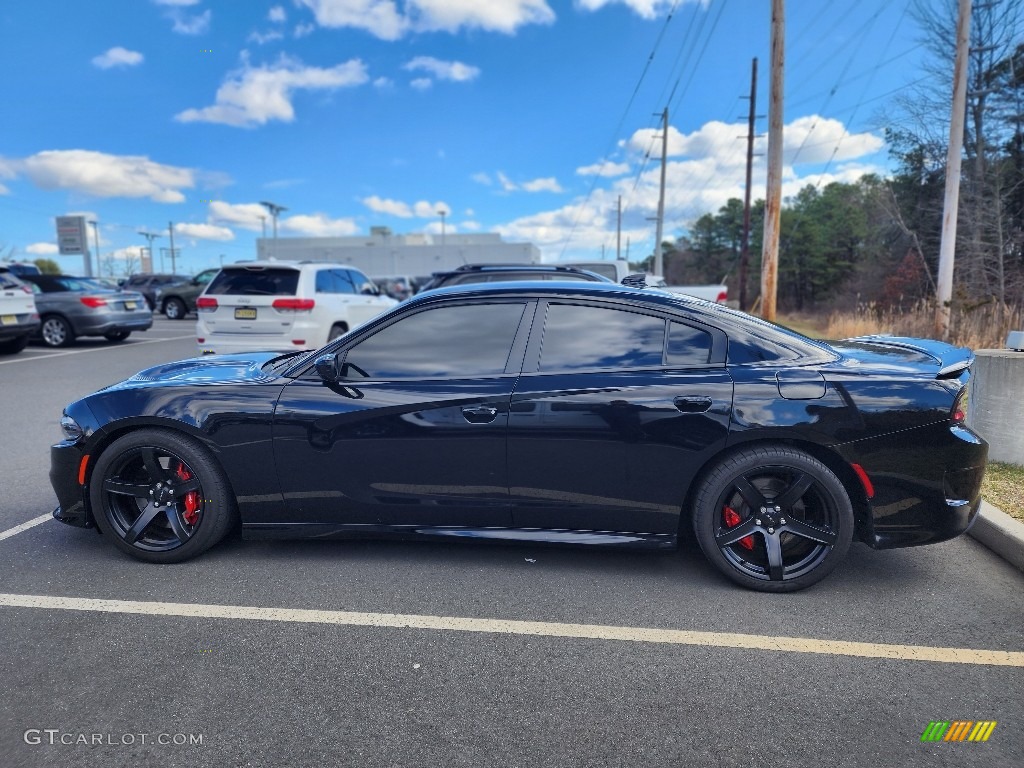 Pitch Black 2019 Dodge Charger SRT Hellcat Exterior Photo #145689770