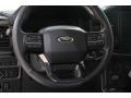 Black 2022 Ford F150 Tremor SuperCrew 4x4 Steering Wheel