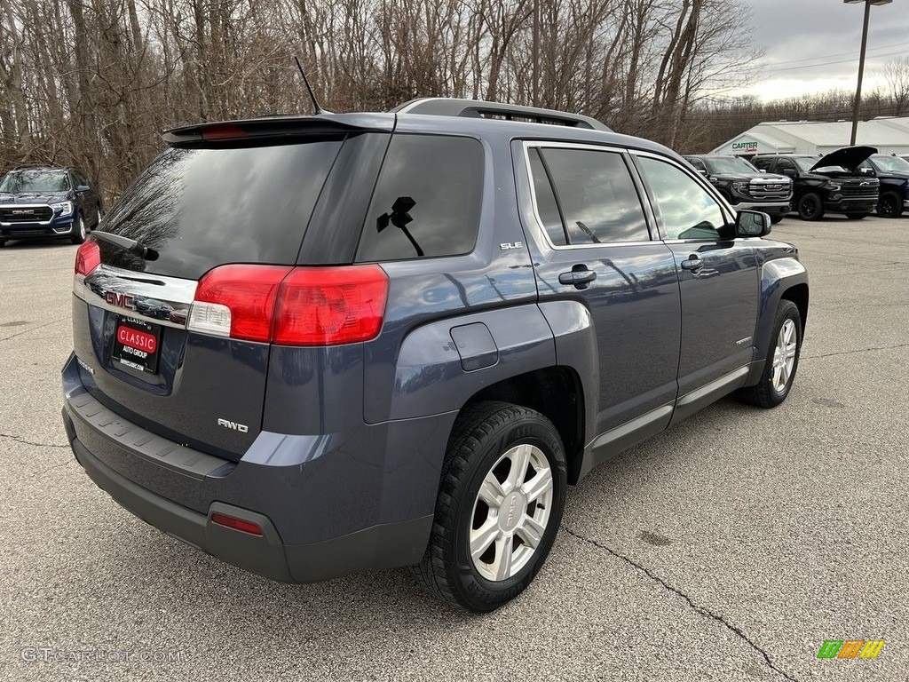 2014 Terrain SLE AWD - Atlantis Blue Metallic / Jet Black photo #3