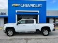 Summit White 2023 Chevrolet Silverado 2500HD LTZ Crew Cab 4x4 Exterior
