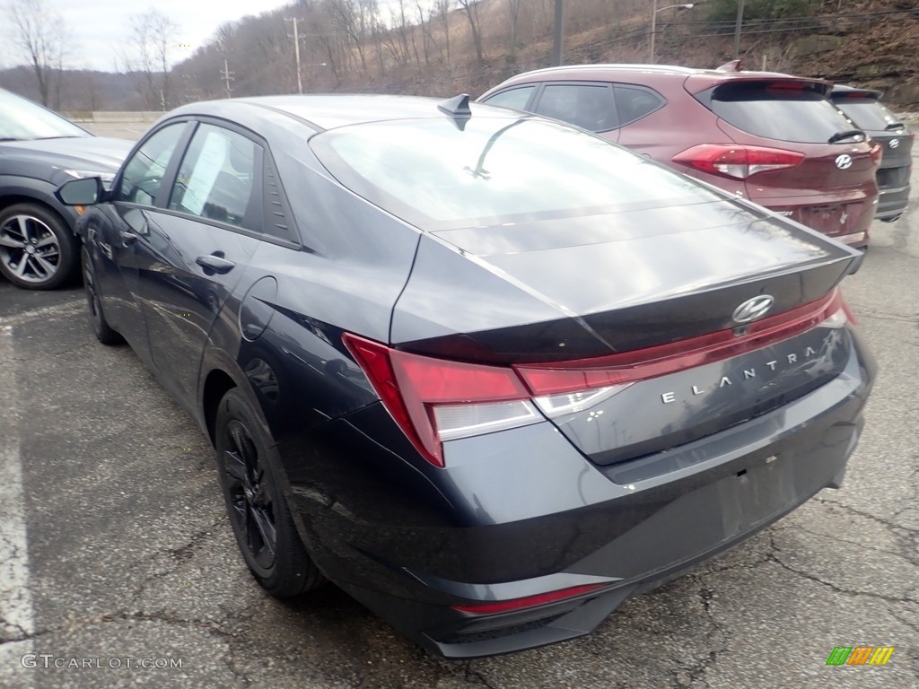 2021 Elantra SEL - Portofino Gray / Black photo #2