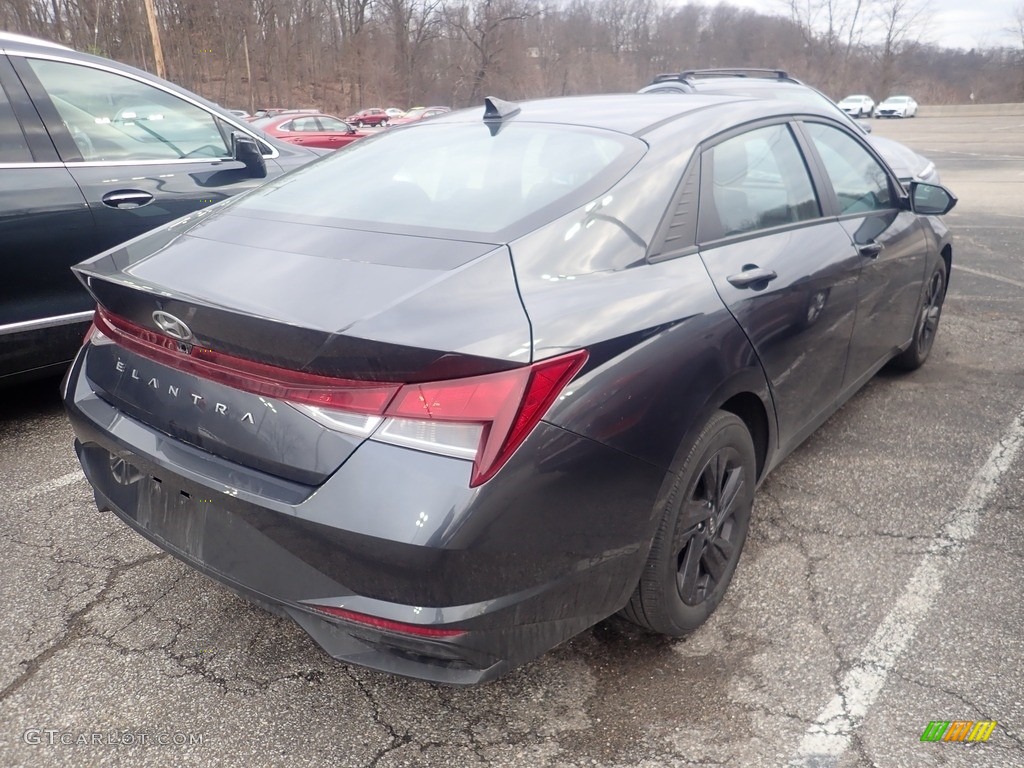 2021 Elantra SEL - Portofino Gray / Black photo #4