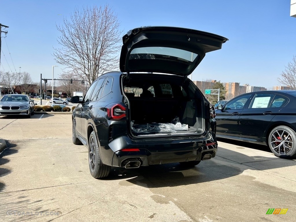 2023 X3 xDrive30i - Black Sapphire Metallic / Tacora Red photo #6