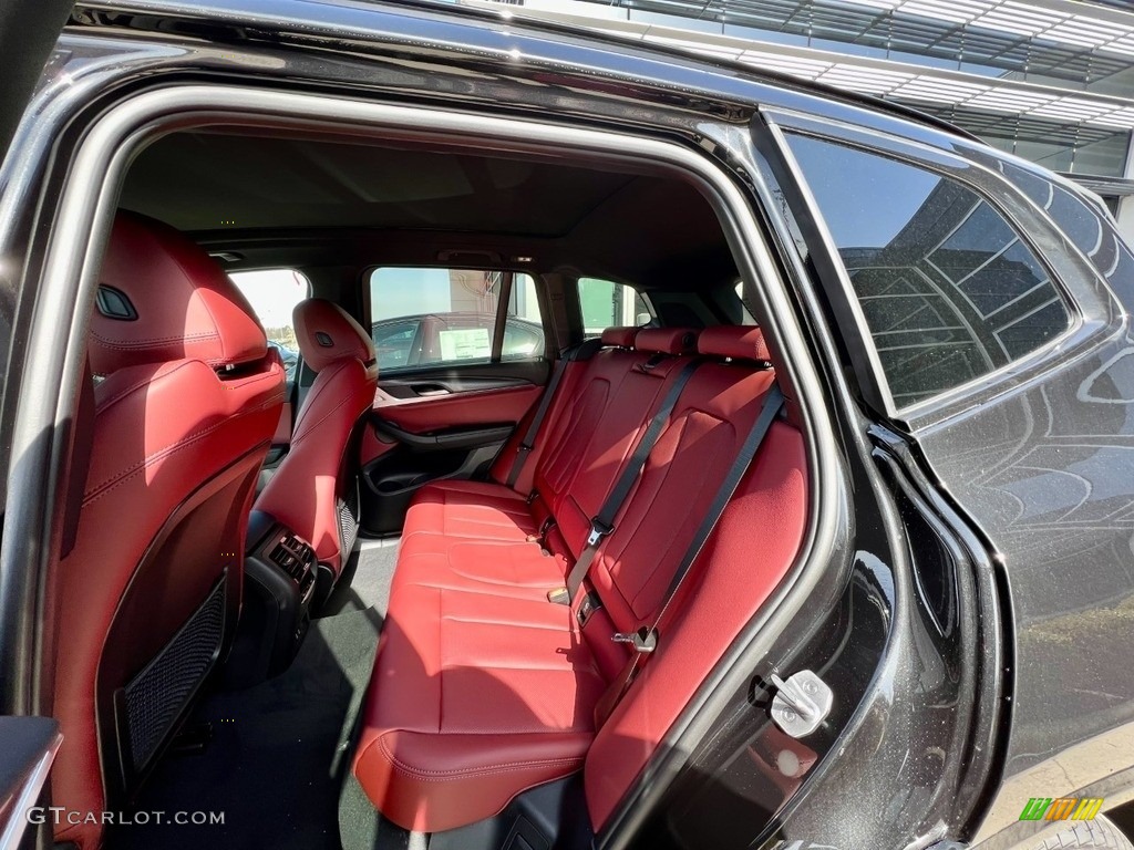 2023 X3 xDrive30i - Black Sapphire Metallic / Tacora Red photo #7