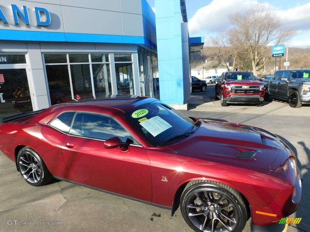 2020 Challenger R/T Scat Pack - Octane Red / Black photo #2