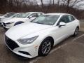 2020 Quartz White Hyundai Sonata SEL  photo #1