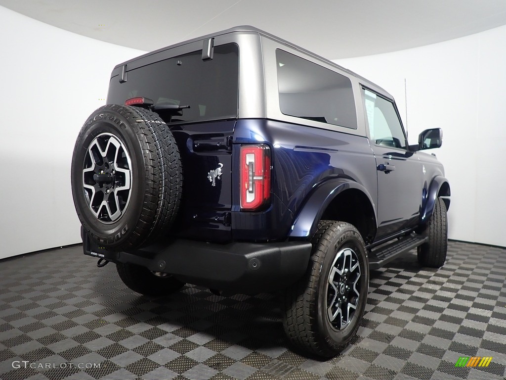 2021 Bronco Outer Banks 4x4 2-Door - Velocity Blue / Space Gray/Navy Pier photo #18