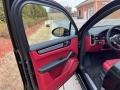Black/Bordeaux Red Door Panel Photo for 2023 Porsche Cayenne #145691762