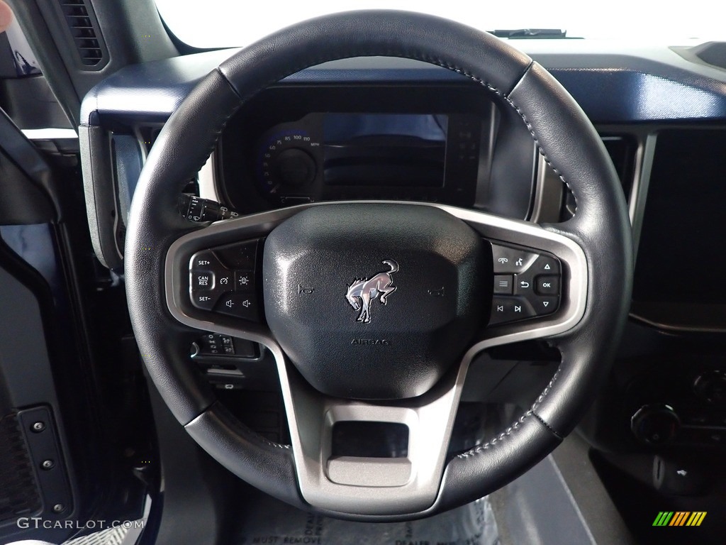 2021 Ford Bronco Outer Banks 4x4 2-Door Steering Wheel Photos