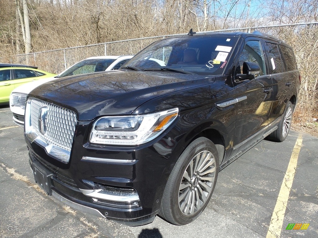 2020 Navigator Reserve 4x4 - Infinite Black / Russet photo #1