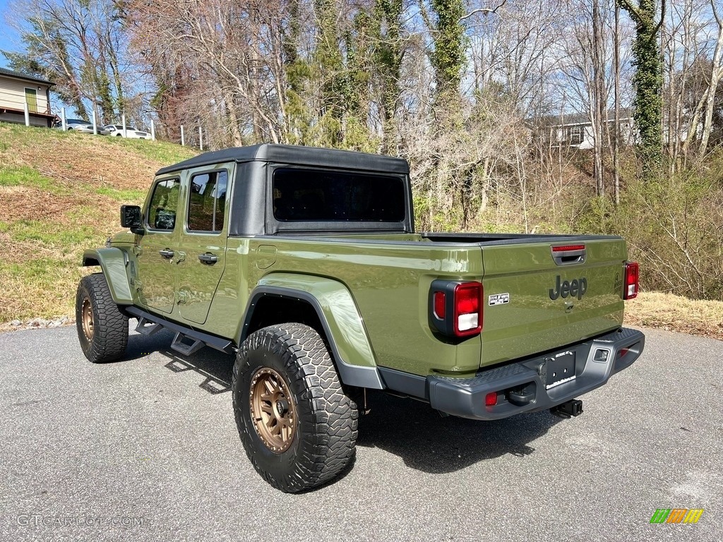 2021 Gladiator Willys 4x4 - Sarge Green / Black photo #9