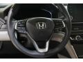 Gray 2018 Honda Accord EX-L Hybrid Sedan Steering Wheel