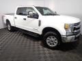 Oxford White - F250 Super Duty XLT Crew Cab 4x4 Photo No. 3