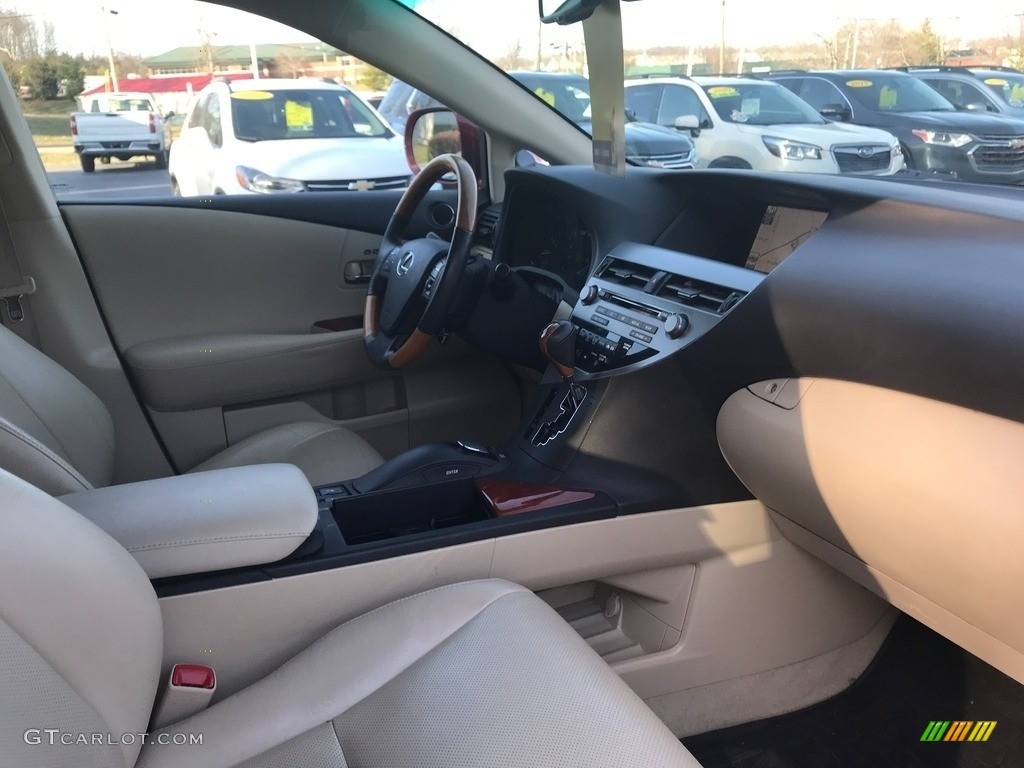 2012 RX 350 AWD - Matador Red Metallic / Parchment photo #18