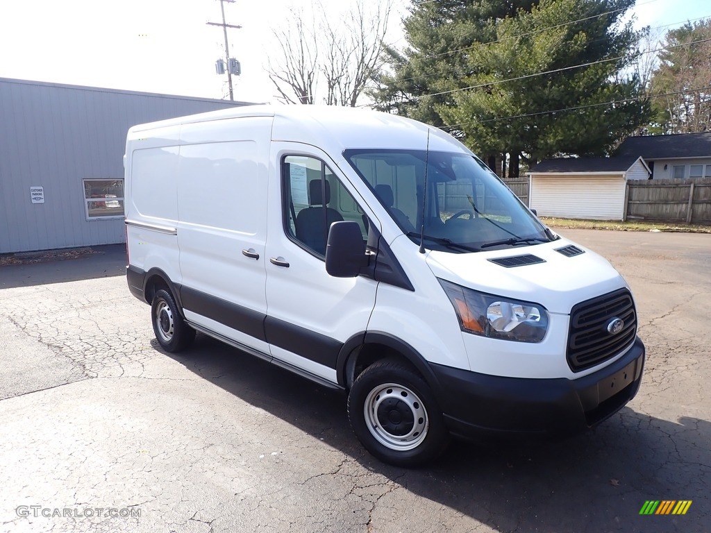 2019 Transit Van 250 MR Regular - Oxford White / Pewter photo #3
