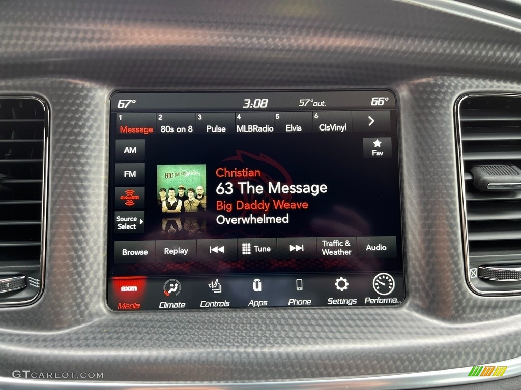 2022 Dodge Charger SRT Hellcat Widebody Controls Photo #145693931
